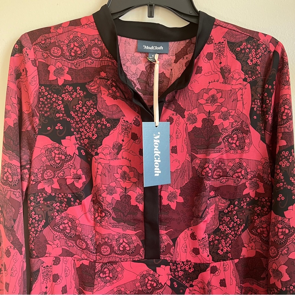 Modcloth Retro Romance Dress - Picture 4 of 7